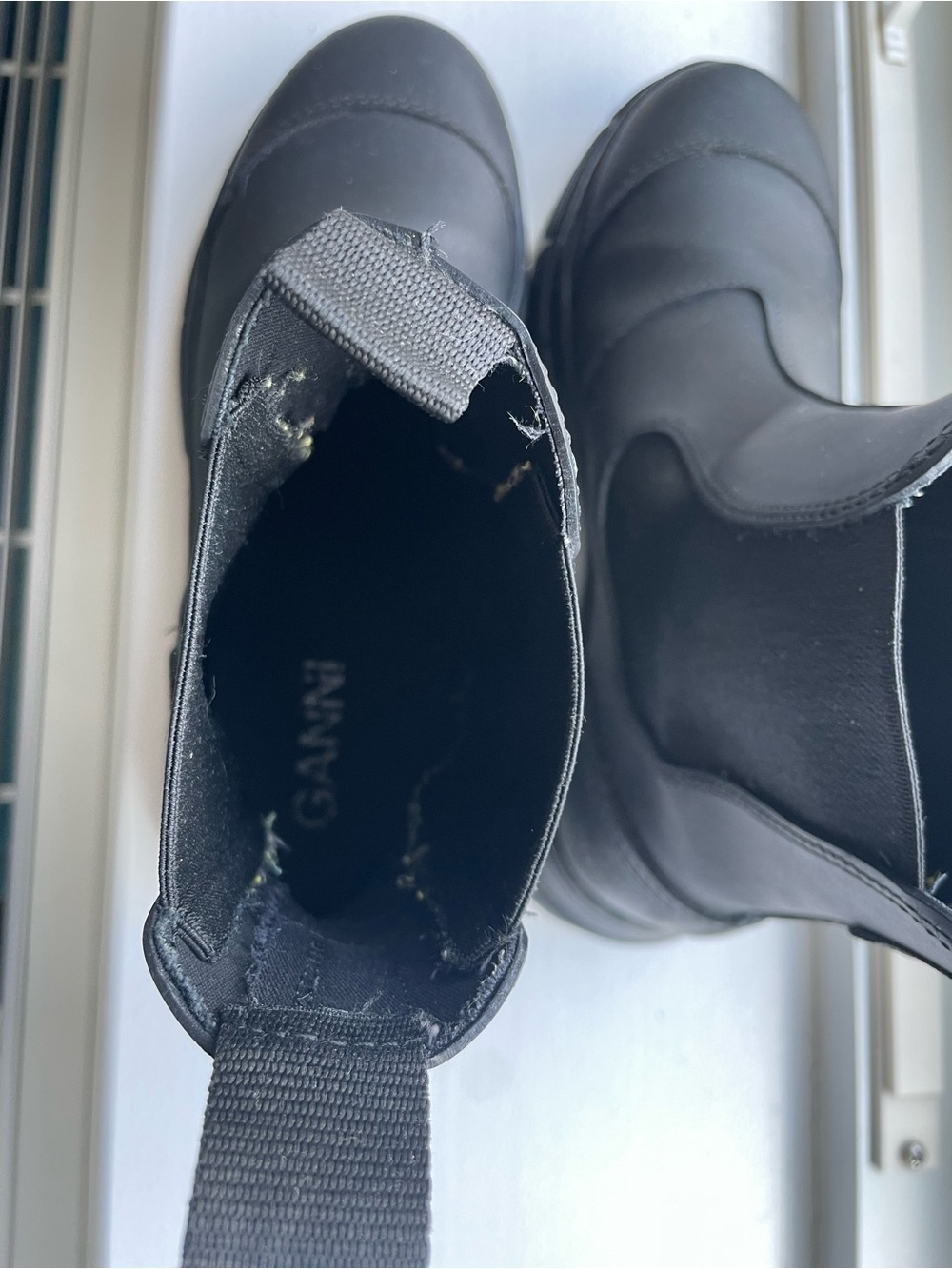 Ganni Rubber Boot - Picture 3 of 5